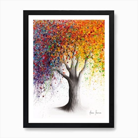 Superb Season Tree Art Print