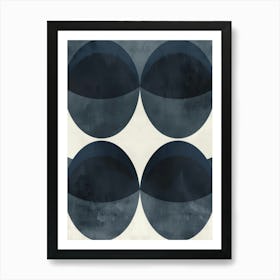 'Circles' 18 Art Print