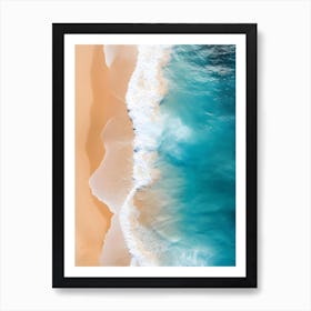 Beach Waves 2 Art Print