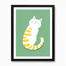 Cute Cat Art Print