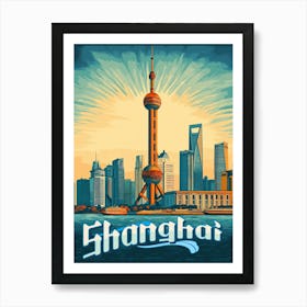 Shanghai Travel Art Print