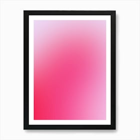 Pink Gradient Art Print