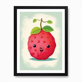 Friendly Kids Raspberry 2 Art Print