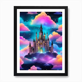 Castle In The Clouds 11 Art Print