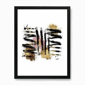 Live Brushstrokes Art Print