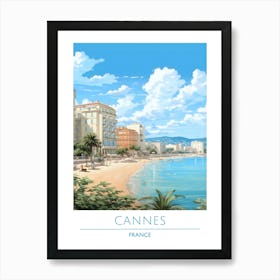 Cannes France Art Print