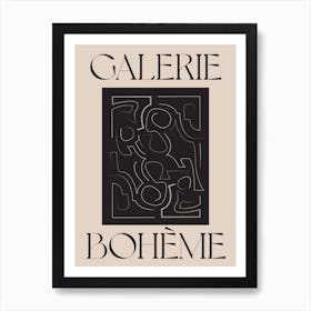 La Vie Boheme 2 Art Print