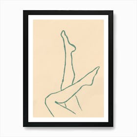 Woman'S Legs 1 Art Print