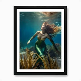 Mermaid-Reimagined 68 Art Print