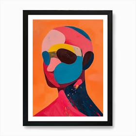 Abstract Portrait Art Print