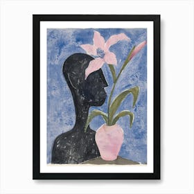 Lily Illustration 1 Art Print