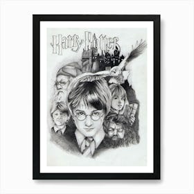 Harry Potter 3 Art Print