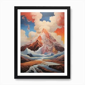 Mountain Landscape 3 Art Print