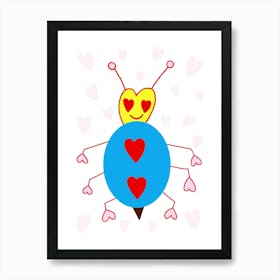 Lovebug Art Print