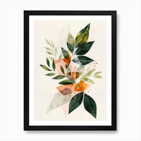 Abstract Watercolor Painting 2 Art Print