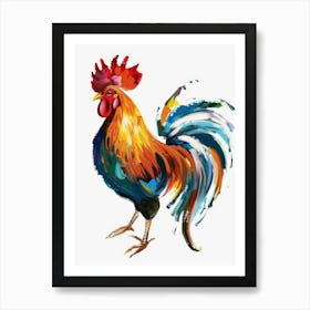 Rooster 13 Art Print