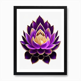 Lotus Flower, Buddhist Symbol Fauvism Matisse 1 Art Print