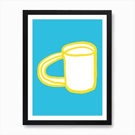 Yellow Mug Art Print