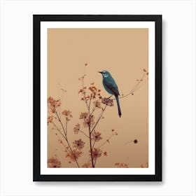 Blue Bird Art Print