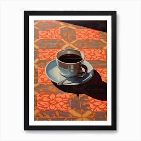 Black Coffee Art Print
