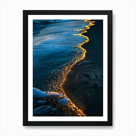 Golden Sand 3 Art Print