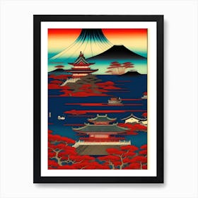 Japanese Print Art Print