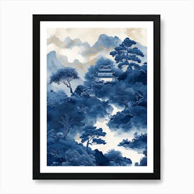 Fantastic Chinese Landscape 10 Art Print