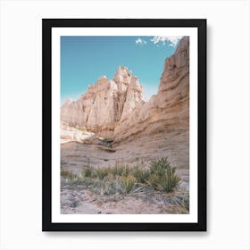 Desert Sandstone Hills Art Print