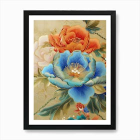 Chinese Flower Painting 103 Art Print