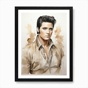 Elvis Presley Art Print