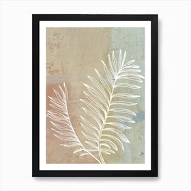 Fern leaves Art Print