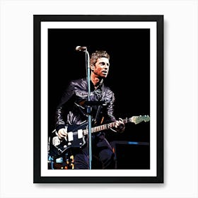 noel gallagher oasis britpop music band 1 Art Print