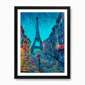 Paris By Elizabeth van gogh Art Print