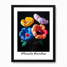 Bright Inflatable Flowers Poster Anemone 3 Art Print