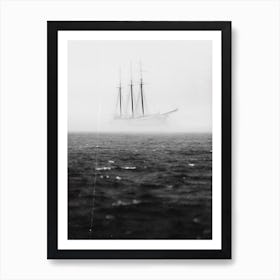 Lost In A Fog Art Print