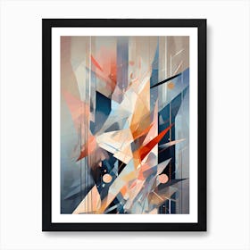 Contemporary Abstract Painting, 1276 Art Print