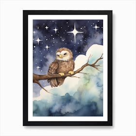 Baby Eagle 2 Sleeping In The Clouds Art Print