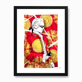 Let'S Be Crazy 8 Art Print