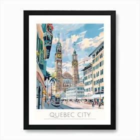 Quebec City 1 Art Print