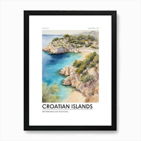 Croatian Coast Art Print