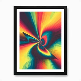 Psychedelic Spiral Art Print