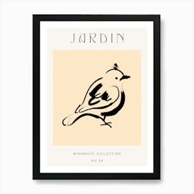 Bird In The Garden Art Print