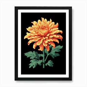 Chrysanthemum 18 Art Print