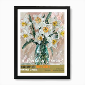 A World Of Flowers, Van Gogh Exhibition Daffodil 4 Poster