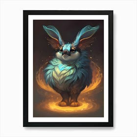 Magical Fantasy Animal 2 Art Print