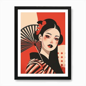 Geisha 4 Art Print