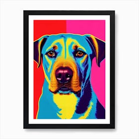 Chesapeake Bay Retriever Andy Warhol Style Dog Art Print