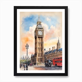 Big Ben, London Art Print