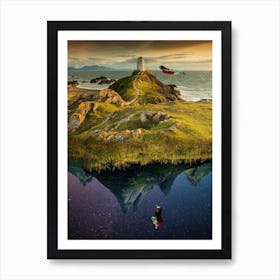 Neverland Surrealism Art Print