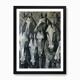 Horses Art Print